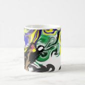 Wolf night stary  コーヒーマグカップ (中央)