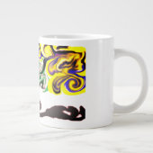 Wolf night stary  ジャンボコーヒーマグカップ (右)