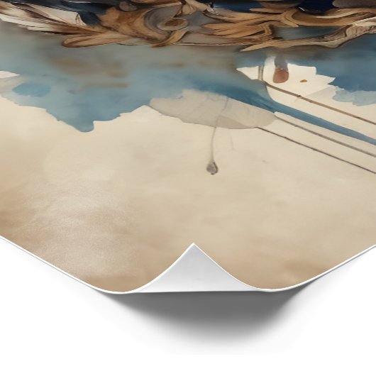 Wolf no 3光沢ポスター ポスター (コーナー)