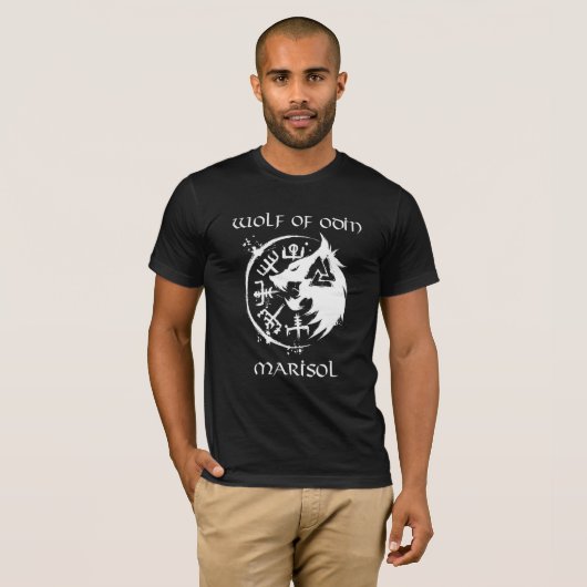 Wolf Of Odin Marisol Personalized Tシャツ (正面フル)