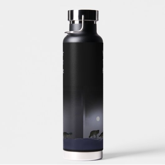 Wolf Pack ウォーターボトル (右面)