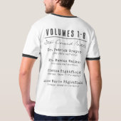 WOLF PACK: ソウルメイト リンガーTシャツ Tシャツ (裏面)