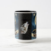 Wolf Pack – チームだけでなく、Moの下の家族 ツートーンマグカップ (中央)