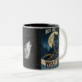 Wolf Pack – チームだけでなく、Moの下の家族 ツートーンマグカップ (正面右)