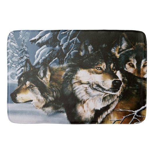 Wolf Pack バスマット (正面)