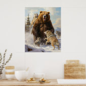 Wolf Pack ポスター (キッチン)