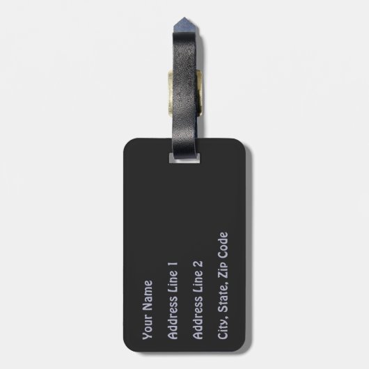 Wolf Pack  ラゲッジタグ (裏面縦)