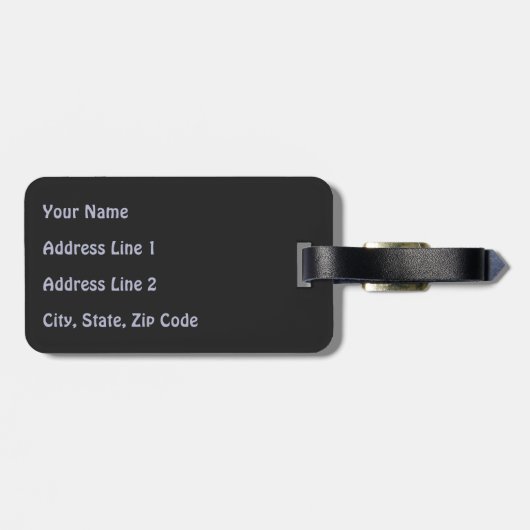 Wolf Pack ラゲッジタグ (裏面横)