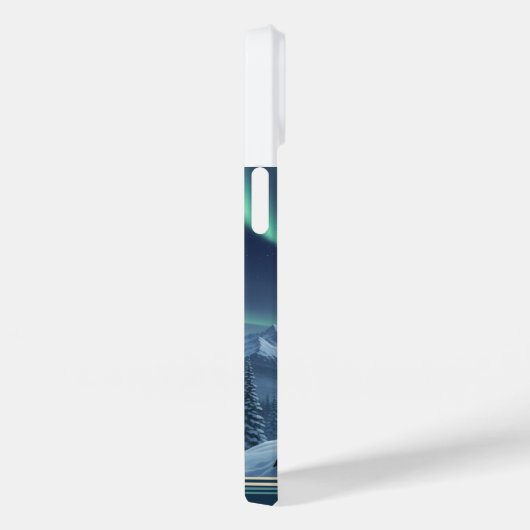 Wolf Phone Case 🐺🌌 | Northern Lights Art ❄️ Case-Mate iPhoneケース (裏面 / 右)