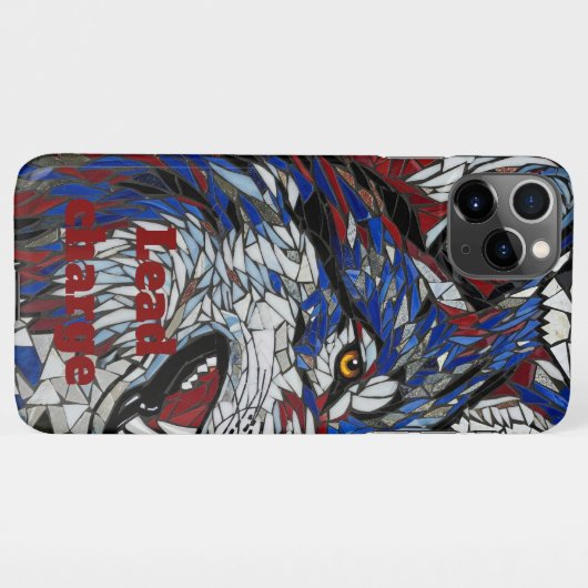 Wolf phone cover iPhoneケース (裏面横)