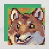 Wolf pixelart, Pixel Art  シーズンカード (正面/裏面)