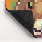 Wolf pixelart, Pixel Art  マウスパッド (コーナー)