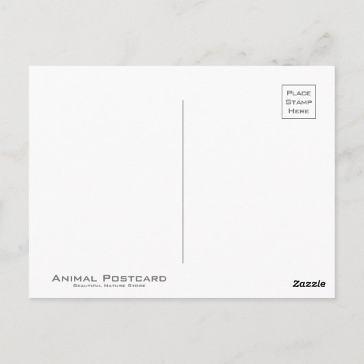 Wolf [Postcard] ポストカード (裏面)