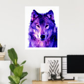 Wolf Poster Print - Wolves Posters ポスター (ホームオフィス)