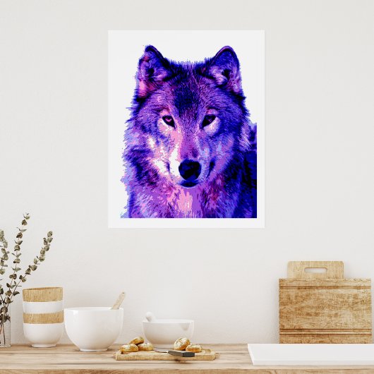 Wolf Poster Print - Wolves Posters ポスター (キッチン)