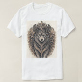 Wolf Print Tシャツ (デザイン正面)