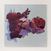 Wolf puzzel  ジグソーパズル (横)