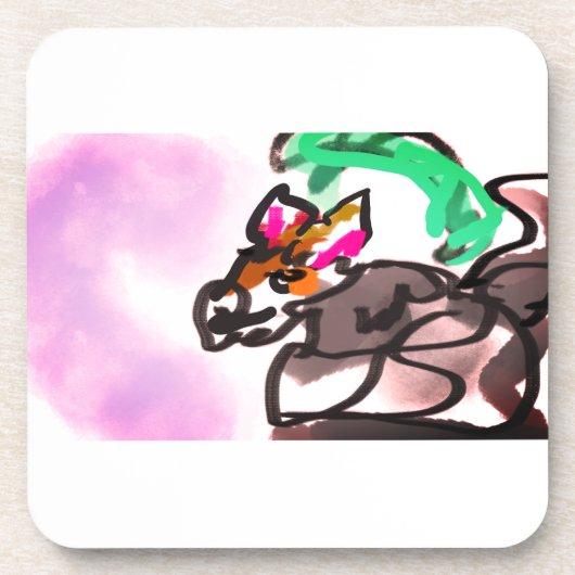 Wolf run in autumn コースター (正面)