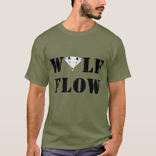 WOLF SHIRT by Approachable Wolf Tシャツ (正面)