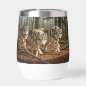wolf stemless thermal wine tumbler style 1 (背面)
