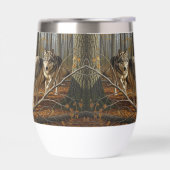 wolf stemless thermal wine tumbler style 1 (左面)