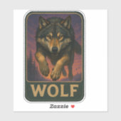 Wolf Sticker シール (シート)