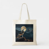 Wolf Symbolism トートバッグ (裏面)