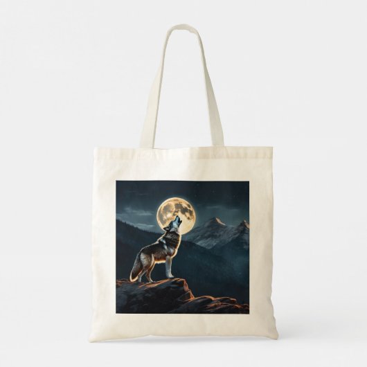 Wolf Symbolism トートバッグ (裏面)