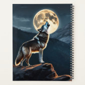 Wolf Symbolism Calendar プランナー手帳 (裏面)