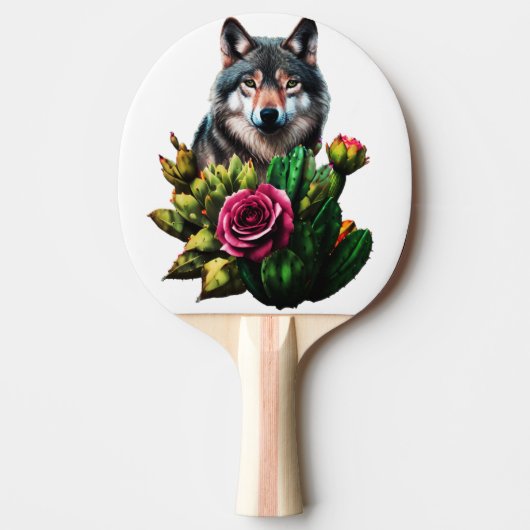 Wolf Three: 卓球ラケット (正面)