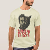 Wolf to Man Tシャツ (正面)
