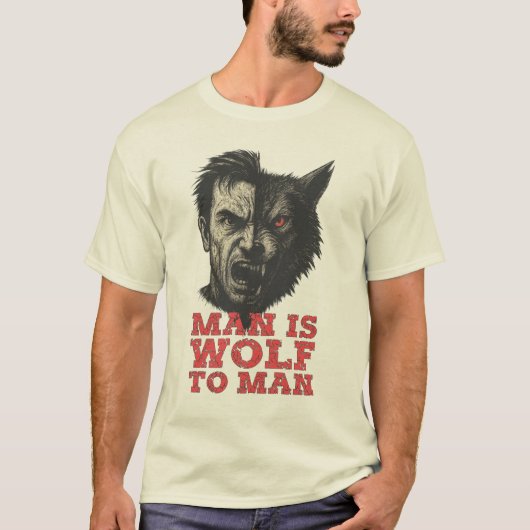 Wolf to Man Tシャツ (正面)