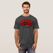 Wolf Wagon DJ Wolf 2020 Tシャツ (正面フル)
