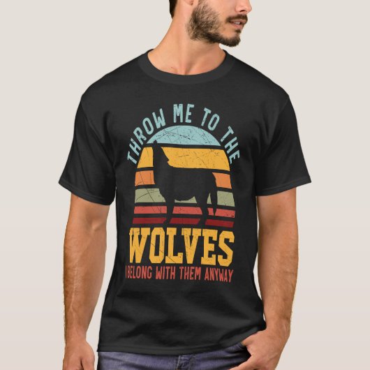 Wolf  Werewolf Wolfpack Wolfgang Wildlife Animal   Tシャツ (正面)