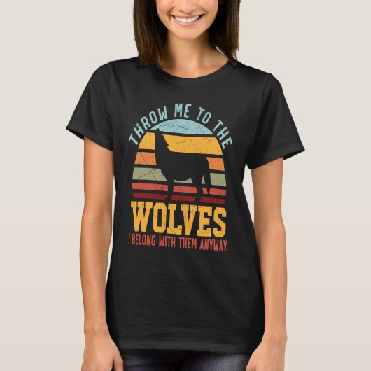 Wolf  Werewolf Wolfpack Wolfgang Wildlife Animal   Tシャツ (正面)