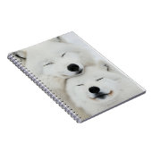 Wolf Wild Animal Loving Portrait ノートブック (右側)