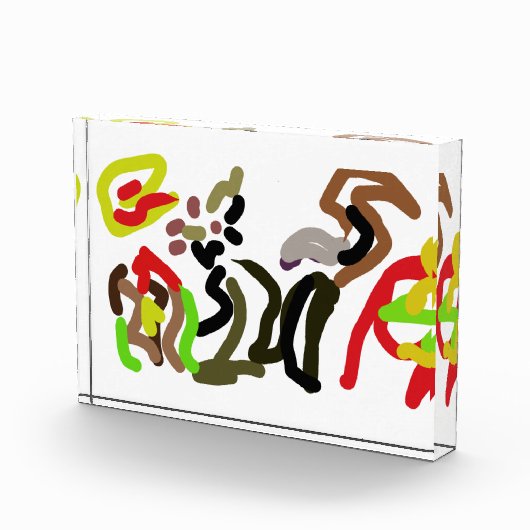 Wolf wild ink autumn  フォトブロック (右)