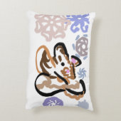 Wolf winter love アクセントクッション (裏面(縦))