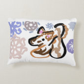 Wolf winter love アクセントクッション (裏面)