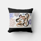 Wolf winter love クッション (正面)