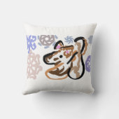 Wolf winter love クッション (裏面)