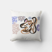 Wolf winter love クッション (正面)