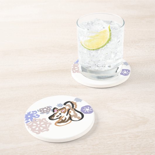 Wolf winter love コースター (側面)