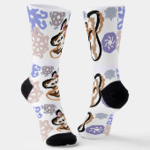 Wolf winter love ソックス (傾斜あり)