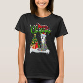 Wolf   Xmas Decorations Santa Wolf Christmas Tシャツ (正面)