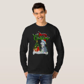 Wolf  Xmas Decorations Santa Wolf Christmas Tシャツ (正面フル)