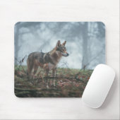 Wolfdogマウスパッド マウスパッド (マウス)
