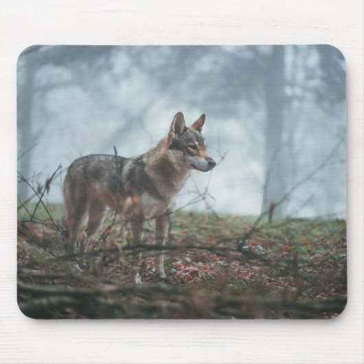 Wolfdogマウスパッド マウスパッド (正面)