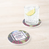 Wolfeboro NH Signへようこそ コースター (側面)