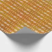 Wolfenoot -オオカミのパーティーの供給 ラッピングペーパー (角)